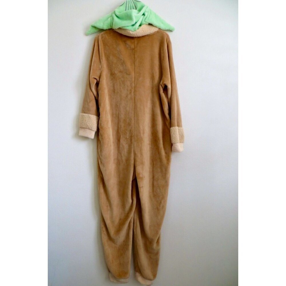 NEW! Star Wars Baby Yoda Unisex Union Suit Adult One Piece Pajama Costume 2XL - Picture 9 of 11